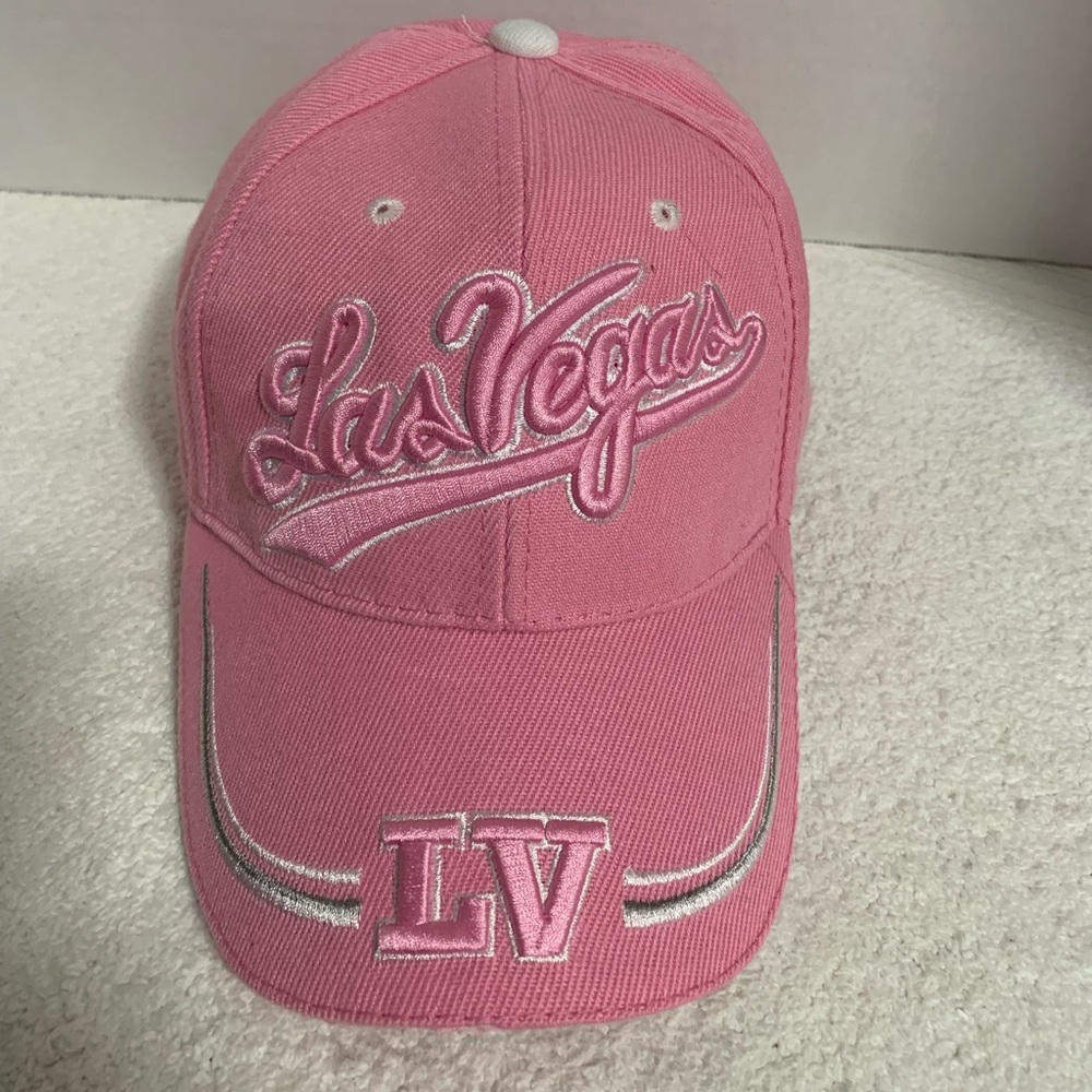 Las Vegas Adjustable pink hat